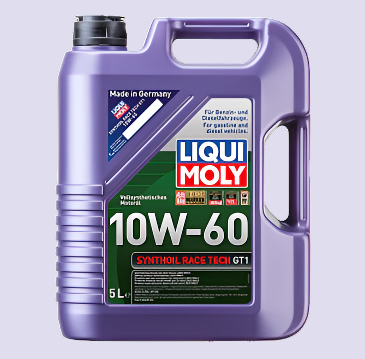 LIQUI MOLY - Synthoil Race Tech GT1 10W-60 - 8909 - 5L