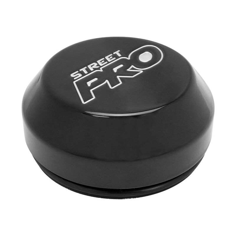 Street Pro Wheels Billet Centre Cap, For 009 Rear Wheels, 26mm Height, Press In with O-Ring, Black