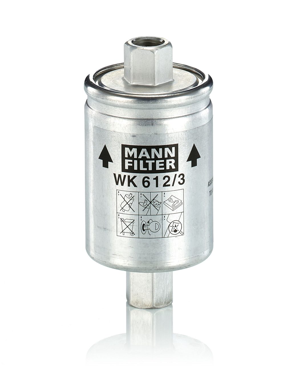 Mann Filter - Fuel Filter - WK 612/3 (Z373)